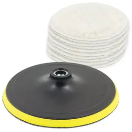 BITUXX Polierhaube M14 180 mm 10 Stück