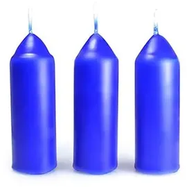 UCO Kerzen, 3 Stück, blau mit Citronella