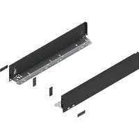 Blum LEGRABOX pure Zarge Höhe M, NL 500, Carbonschwarz-matt