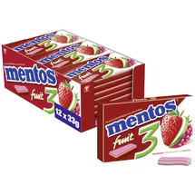 Mentos Kaugummi Fruity Fresh 12 x 33 g
