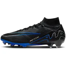 Nike Mercurial Superfly 9 Elite FG schwarz/hyper royal/chrome 44,5