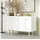 stilvora Sideboard 140 x 80 x 42 cm Weiß