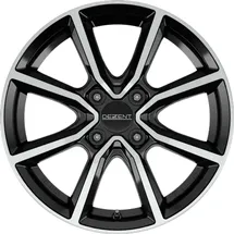 Dezent TN black polished Alufelge 15 Zoll ET23 4x108 ML65.1