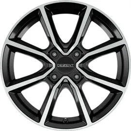 Dezent TN black polished Alufelge 15 Zoll ET23 4x108 ML65.1
