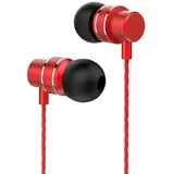 Lenovo HF118 Metal In-Ear Headphones - Rot