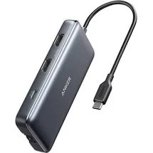 Anker 553 USB-C Hub | 8-in-1, 4K HDMI, silber