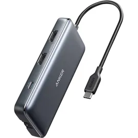 Anker 553 USB-C Hub | 8-in-1, 4K HDMI, silber