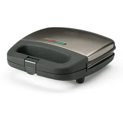 Black+Decker Black + Decker, Toaster, 750W, 2 Quadratische Platten für perfekte Abdichtung, Antihaftbeschichtete Platten, Betriebsanzeige, Cool-Touch-Griff