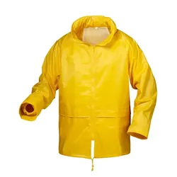 Regenjacke Nylon/Vinyl "HERNING" - XL - gelb
