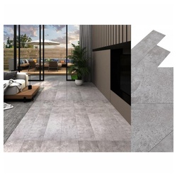 vidaXL Laminat »PVC-Laminat-Dielen 5,26 m2 2 mm Erdtöne Grau« grau