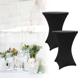 Lumaland Stehtischhusse - Ø 80-85 cm - Ø 5er-Set