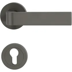 GRIFFWERK Rosettengarnitur GRAPH SIEGER DESIGN PZ-Schloss Kaschmirgrau