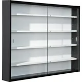 Interlink Vitrine Buffetschrank Collecty 80 x 60 x 9,5 cm Schwarz