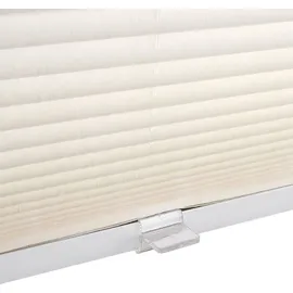Woltu Plissee 85 x 130 cm creme
