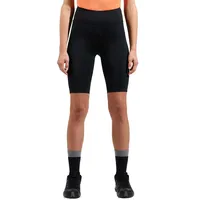 Odlo Ascent Medium Support Kurze Leggings - Black -