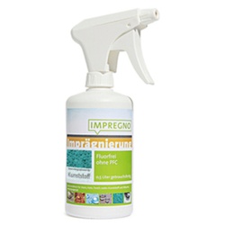 IMPREGNO Kunststoff Imprägnierung, Fluorfreies Hydrophobiermittel für Kunststoff in Haus und Garten, 0,5 Liter - Sprühflasche