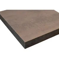Impuls Küchen Arbeitsplatte IMPULS KÜCHEN "4 cm stark", grau (beton, optik schiefer dunkelgrau), B:40cm H:4cm T:60cm, Holzwerkstoff, Tischplatten, in vielen Breiten, passend zu allen Serien, von vier Seiten ummantelt