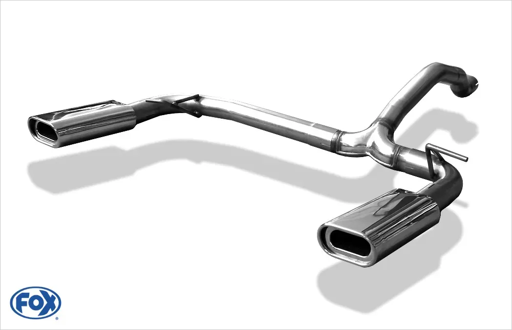 Fox Duplex Endrohrsystem für Mercedes M-Klasse W163
