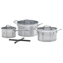 chef cuisine international CHEF CUISINE Topf-Set 3-tlg. Ø 16 cm + Ø 20 cm + Ø 24 cm