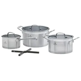 chef cuisine international CHEF CUISINE Topf-Set 3-tlg. Ø 16 cm + Ø 20 cm + Ø 24 cm