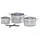 chef cuisine international CHEF CUISINE Topf-Set 3-tlg. Ø 16 cm + Ø 20 cm + Ø 24 cm