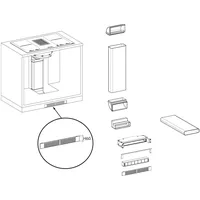 Franke 112.0539.568 Umluft-Set Sockelhöhe 60mm