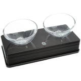 Catit Style Glass Diner, schwarz