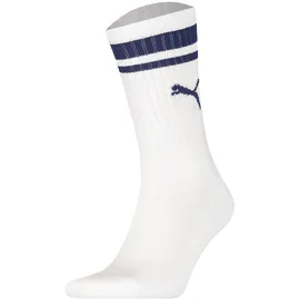 Puma Socken 2er Pack Weiß/Blau 35-38