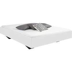 Futonbett RAUCH "Phoenix", weiß, B:125cm H:41cm L:206cm, Betten, ohne Kopfteil