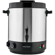 Proficook Einkochautomat 1283 6 l Schwarz/Silber