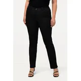 Ulla Popken Jeans Sammy schmale Schwarz 31