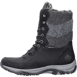Rieker M9643-01 Damen Schwarz/Grau 41