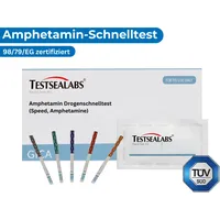 Amphetamin Drogenschnelltest (Speed, Amphetamine), 300 ng/ml, Menge: 100 Stück