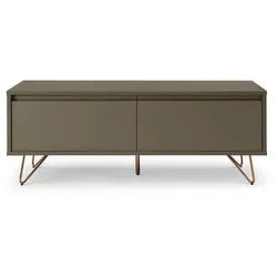 Lowboard Schublade Klappfach matt Sideboard Kommode Fernsehschrank TV Schrank