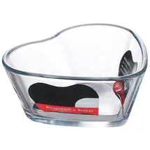 Ritzenhoff & Breker Mini-Backform Cucina in Herzform, Auflaufform aus Glas, 270 ml, Geeignet für Backofen/Mikrowelle/Spülmaschine, 0807196