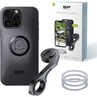 SP CONNECT Roadbike Bundle kompatibel mit iPhone 16 Pro Max |SPC+| Handyhalter für Road Bike| Fahrrad Handy Halterung Gadget