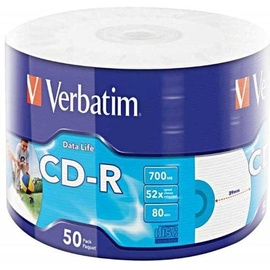 Verbatim CD-R 700MB 52X 50er Spindel