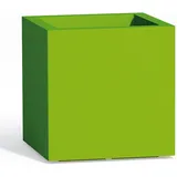 Tekcnoplast Harz-blumentopf Eckig H 40 Mod. Cube 40x40 Cm Grün