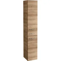 Fackelmann Milano Hochschrank 30,5 x 165,5 cm Braun Holz