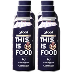 YFood Bonuslife Netflix Trinkmahlzeit Tiramisu 500 ml, 6er Pack