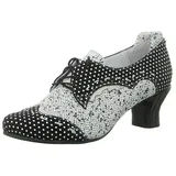 SIMEN Schnürpumps schwarz, 38