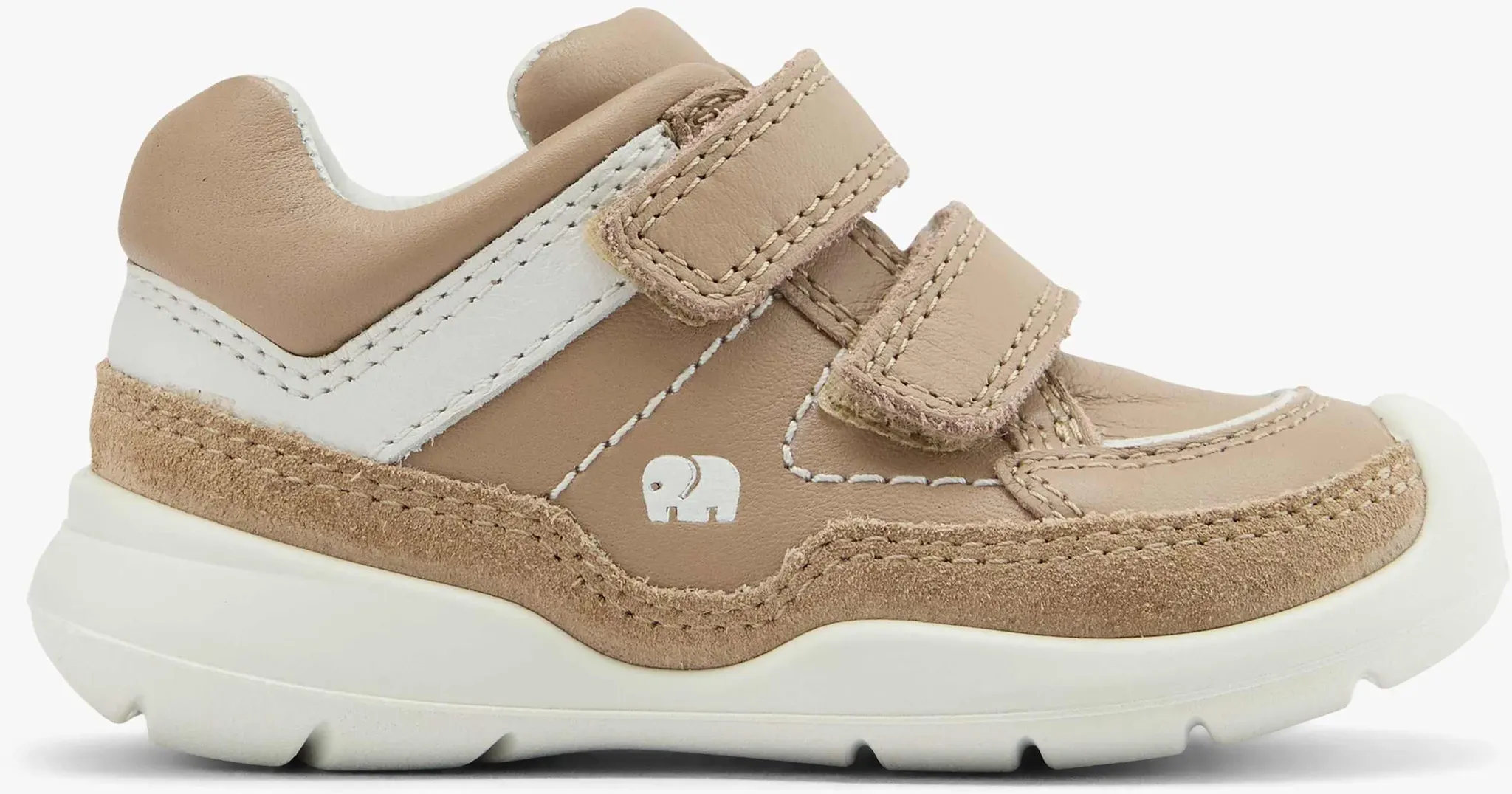 elefanten Jeffie Sneaker Braun, Kinder, Größe: 19, Material: Leder - elefanten Jeffie Sneaker Braun, Kinder, Größe: 19, Material: Leder - unisex - Braun