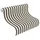 Rasch Textil Rasch Strukturtapete Lenny (Selbstklebend, Schwarz/Beige, Streifen, 6 x 0,53 m)