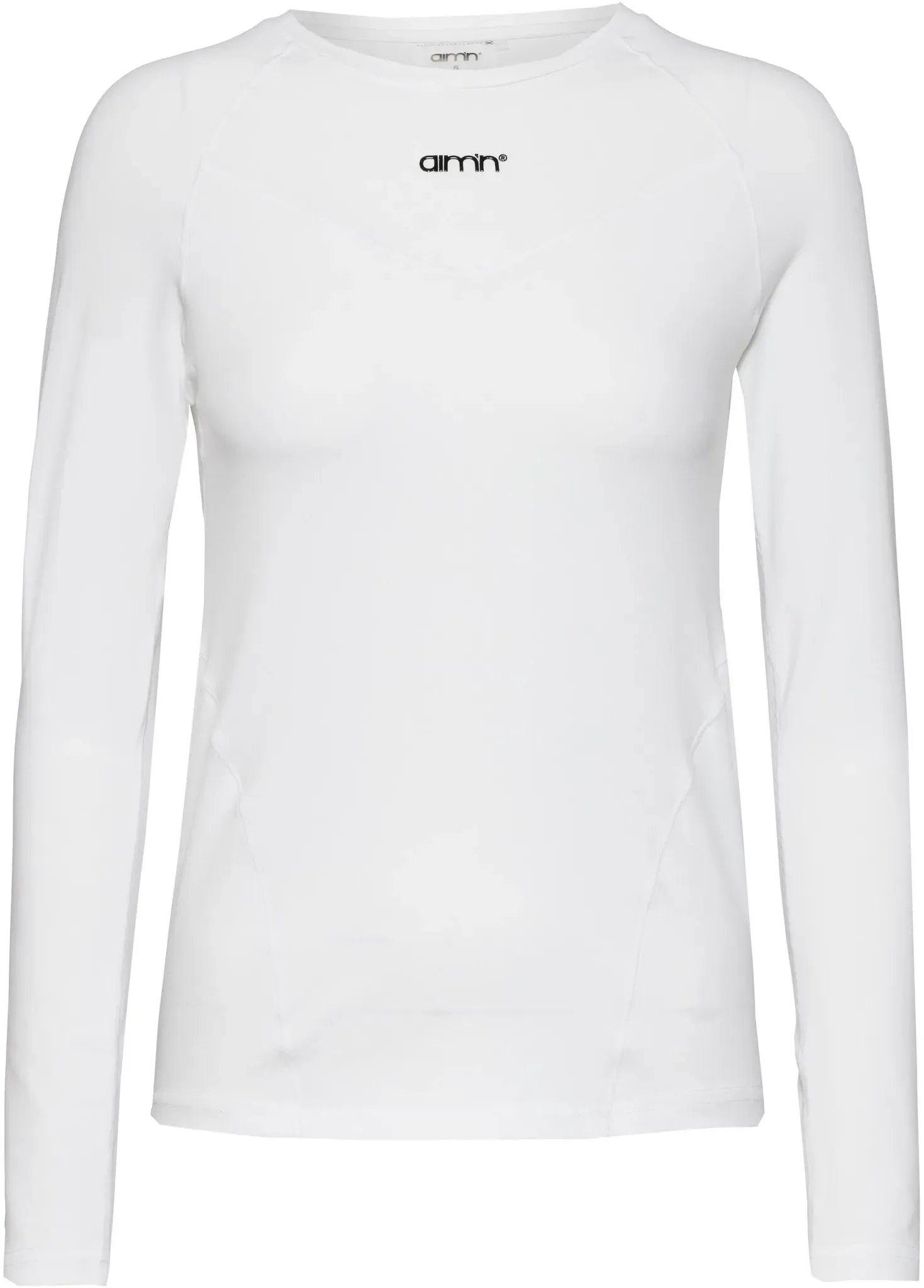 Aim'n Soft Basic Funktionsshirt Damen in white, Größe XS - weiß