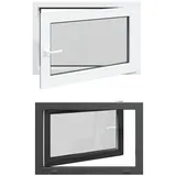 vidaXL Kellerfenster RISOR 90 x 60 cm PVC und Glas