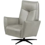 Ravensberger Werkstätten Sessel Atlanta Leder 80 x 107 x 83 cm Grau elektrisch