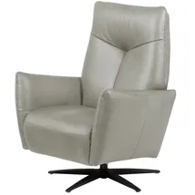Ravensberger Werkstätten Sessel Atlanta Leder 80 x 107 x 83 cm Grau elektrisch