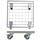 Wagner design yourself Pflanzenroller GH 7015 Metall silber quadratisch 29,0 x 9,5 cm