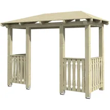 SKANHOLZ Vordach Wismar 351 x 134 cm beige