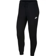Nike Essential Fleece Jogginghose Schwarz/Weiß M
